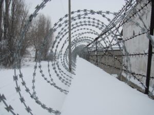 barbed, wire, winter, fence, prison, war, security, metal, protection, sharp, jail, guard, boundary, crime, defense, military, private, army, forbidden, criminal, dangerous, trespass, enclosure, property, gray security, gray army, gray prison, gray war, gray metal, prison, prison, prison, prison, prison, boundary, boundary, boundary, boundary, army, army