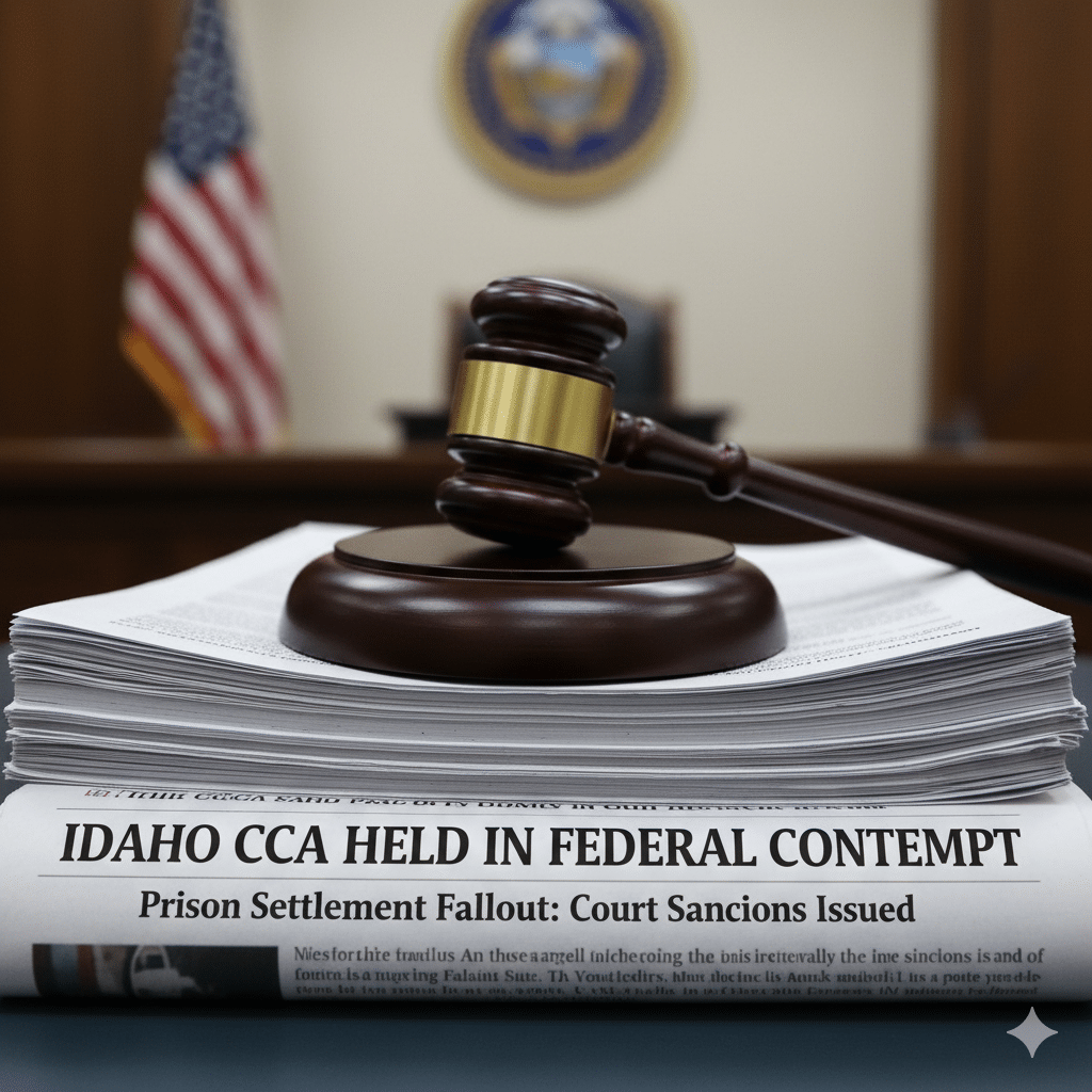 Federal Contempt Private Prison Settlement Federal Contempt Private Prison Settlement | Cca Contempt Of Court