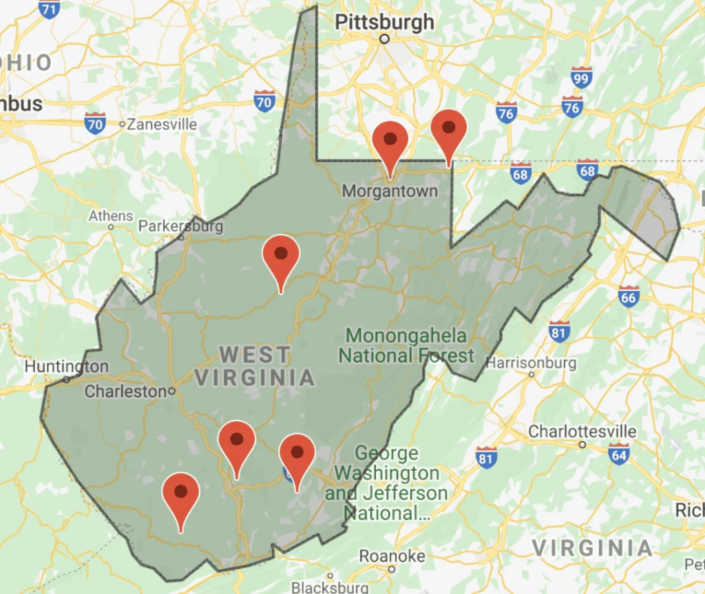 Federal Prisons in West Virginia