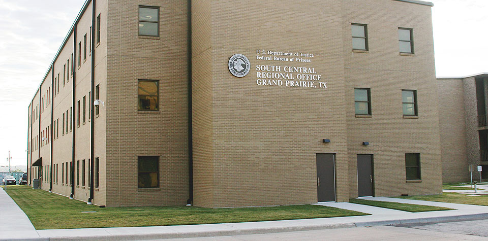 South Central Regional Office | South Central Region Federal Bureau of Prisons