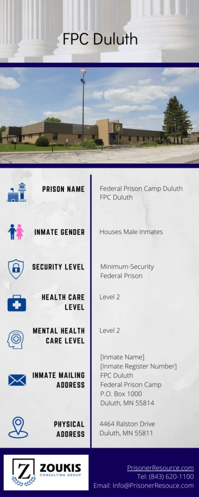 Visitation Information for FPC Duluth