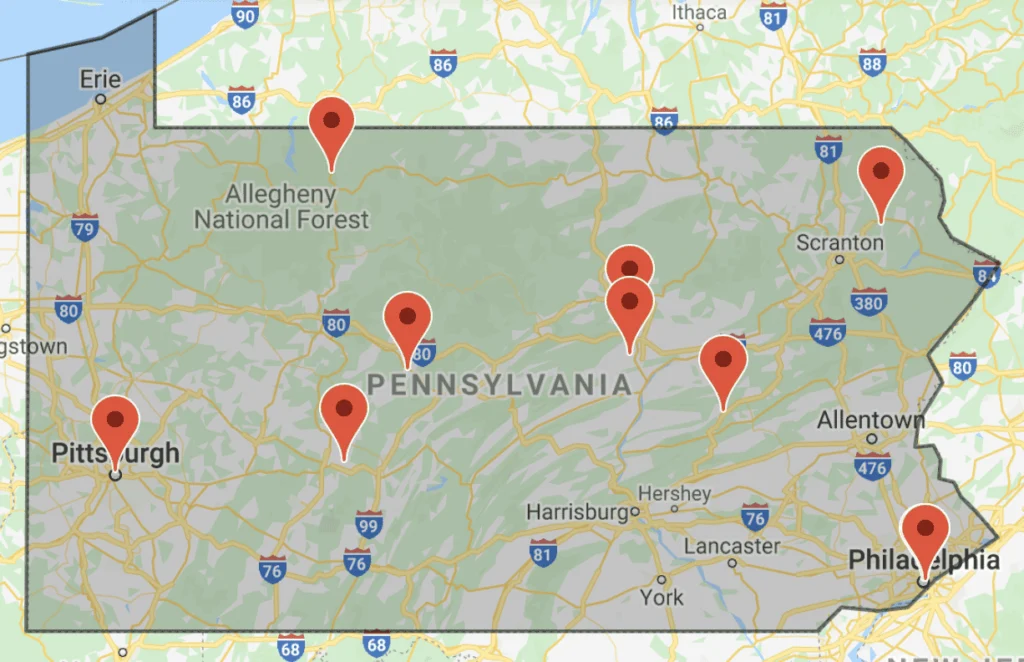 Federal Prisons in Pennsylvania