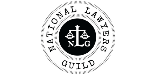 National Lawyers Guild logo.
