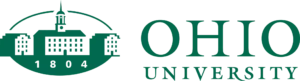 Ohio University logo.