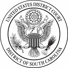 elizabeth franklin best awards Seal of the U.S. District Court for the District of South Carolina.
